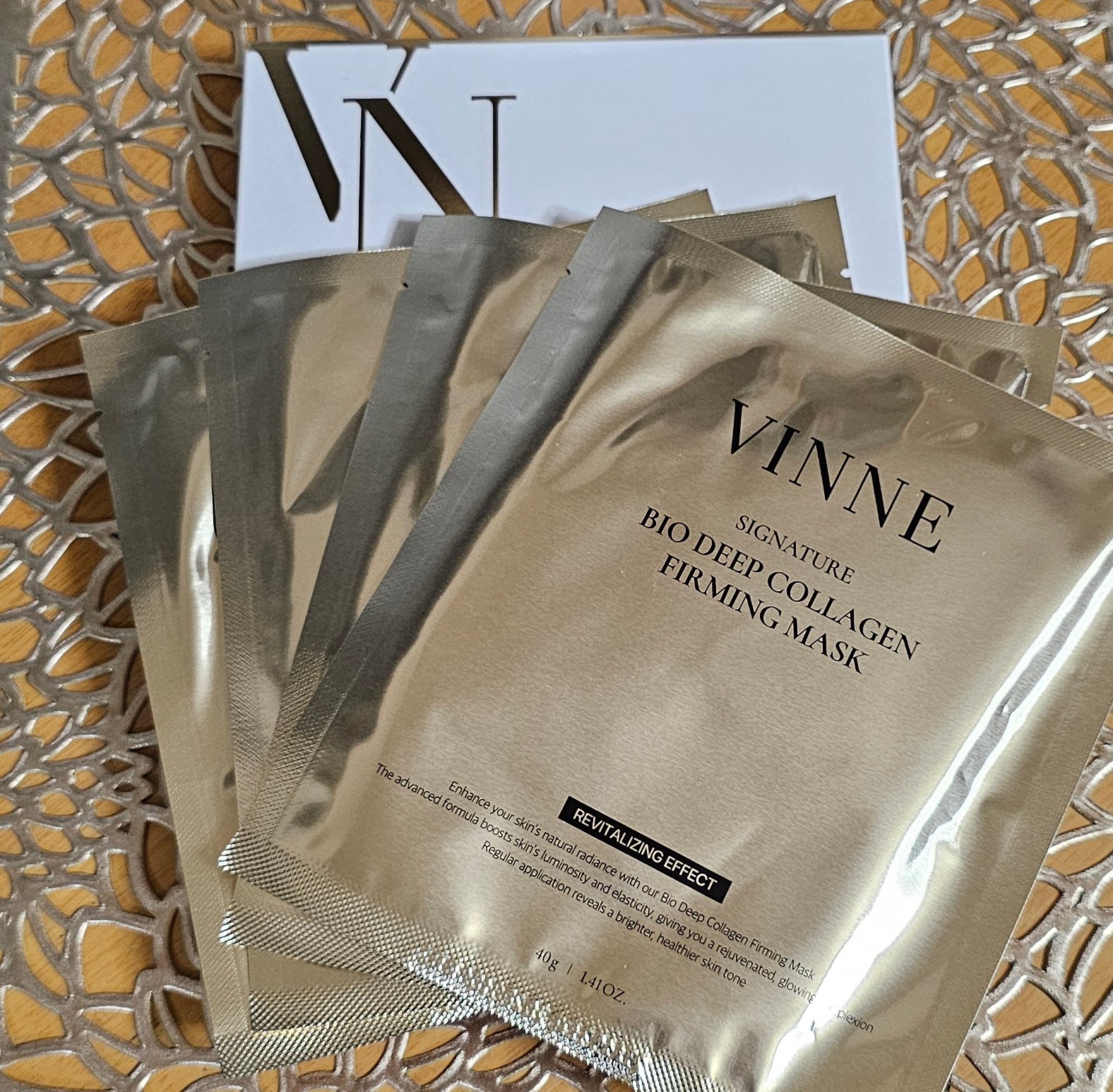 シグニチャーバイオディープコラーゲンファーミングマスク/VINNE /シートマスク・パックを使ったクチコミ（3枚目）
