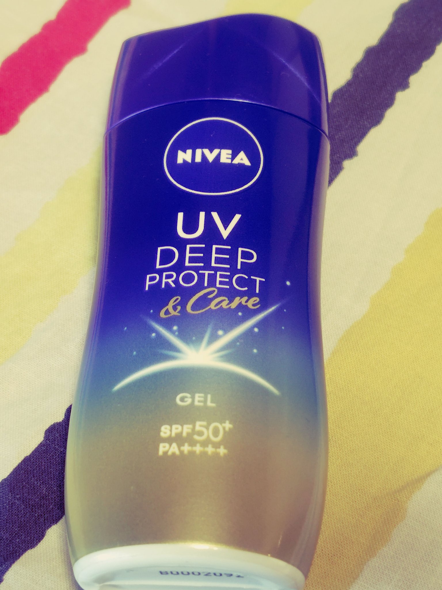ニベアUV ディープ プロテクト＆ケア ジェル/ニベア/日焼け止めジェルを使ったクチコミ（1枚目）