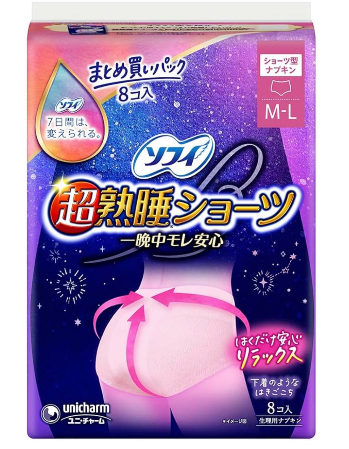 超熟睡®ショーツ/ソフィ/ナプキンを使ったクチコミ（2枚目）