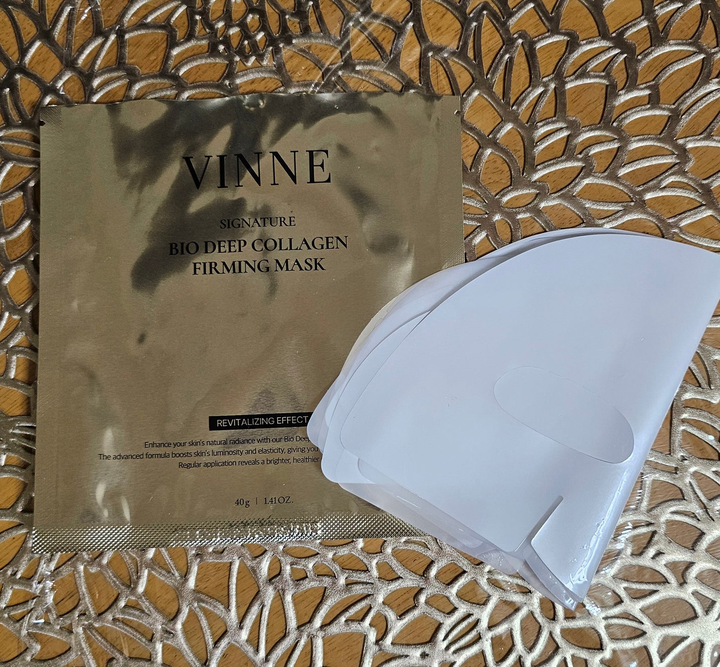 シグニチャーバイオディープコラーゲンファーミングマスク/VINNE /シートマスク・パックを使ったクチコミ(4枚目)