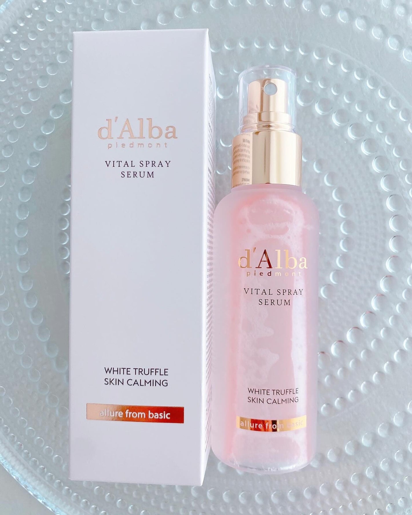 ダルバ ホワイトトリュフバイタルスプレーセラム/ダルバ/ミスト状化粧水を使ったクチコミ(2枚目)