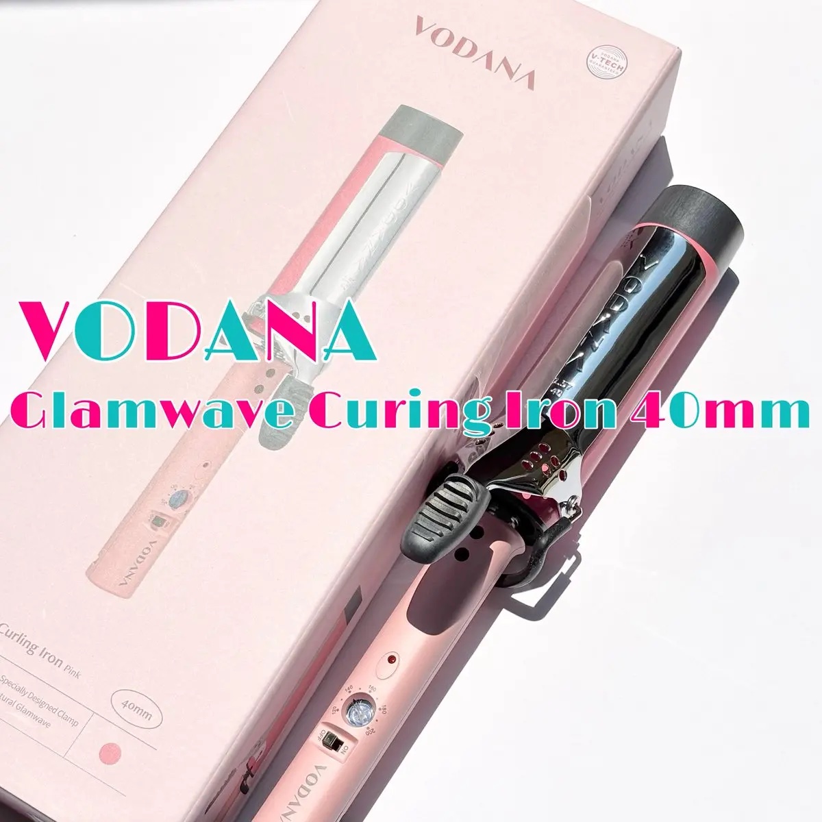 グラムウェーブ カーリングアイロン 36mm/40mm/VODANA (ボダナ)/カールアイロンを使ったクチコミ（1枚目）