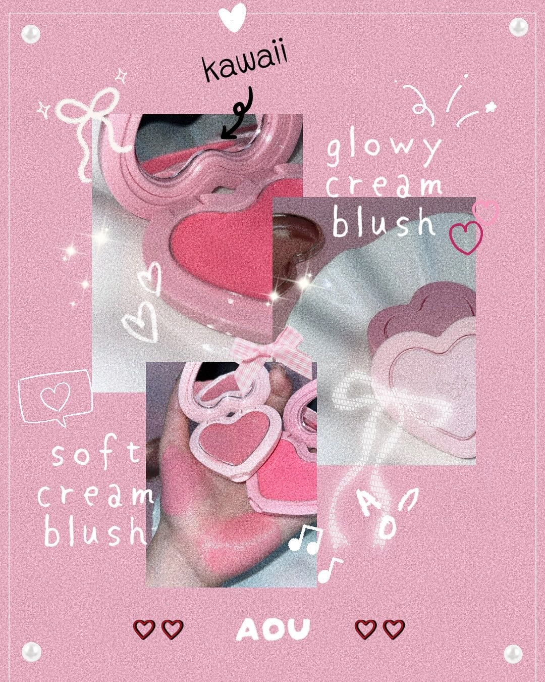 GLOWY CREAM BLUSH/AOU/ジェル・クリームチークを使ったクチコミ(2枚目)