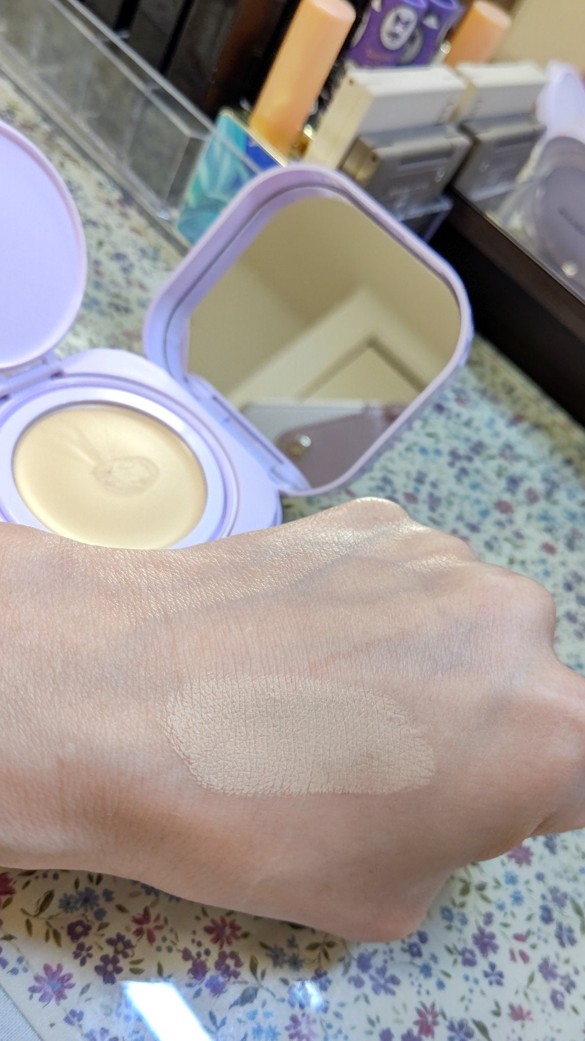 SPステイ クリームパクト ファンデーション/MAYBELLINE NEW YORK/クリーム・エマルジョンファンデーションを使ったクチコミ(3枚目)