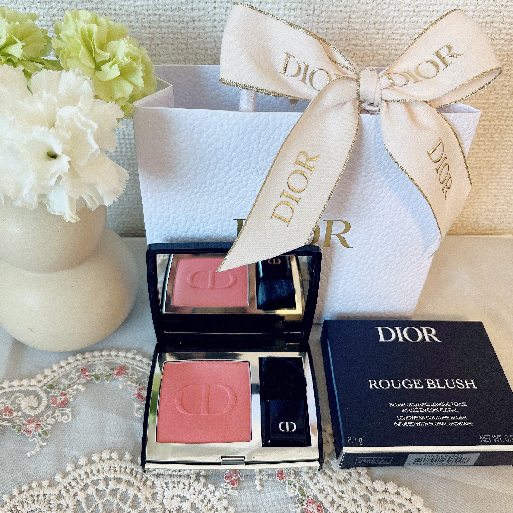 ディオールスキン ルージュ ブラッシュ/Dior/パウダーチークを使ったクチコミ（1枚目）