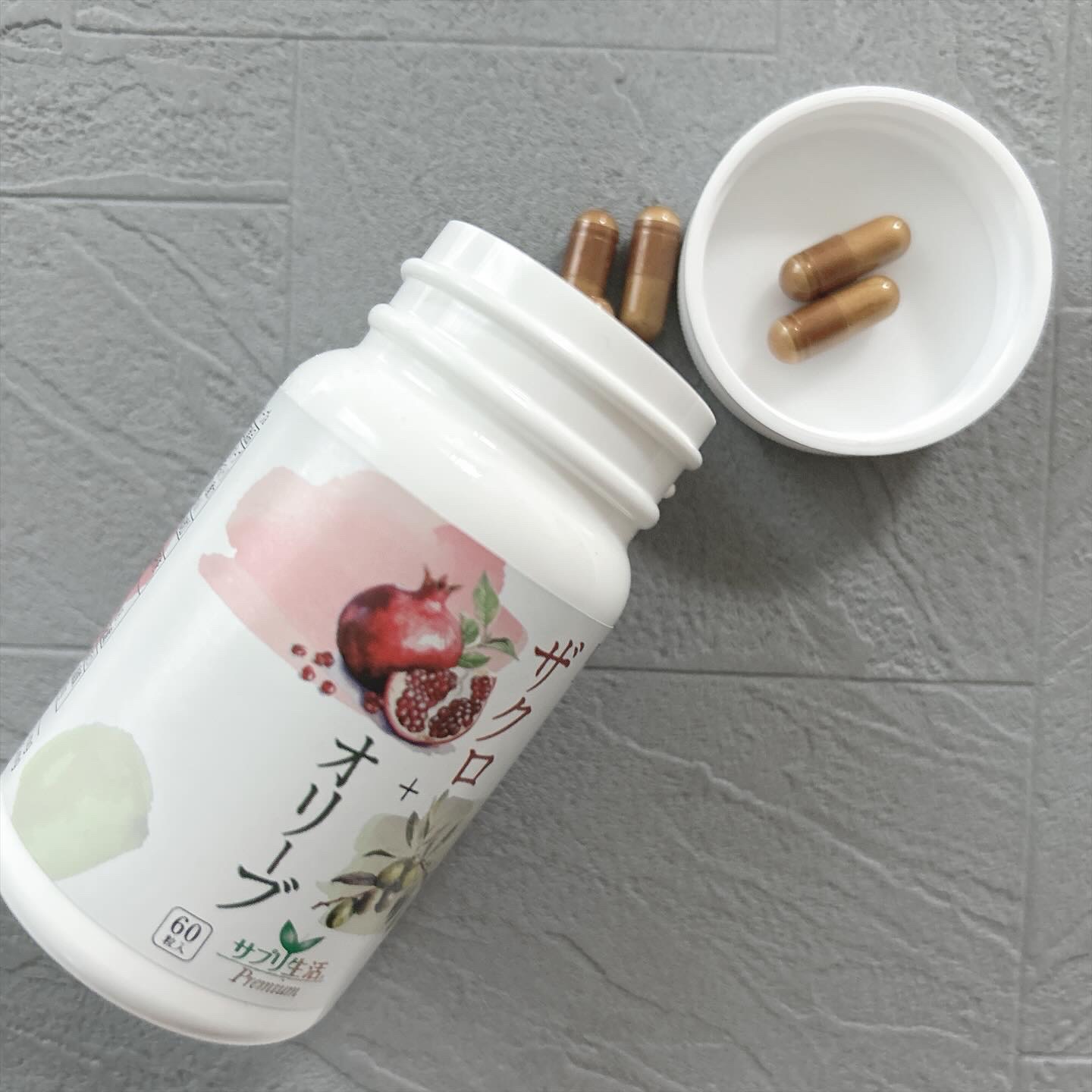 ザクロ+オリーブ/さぽらいふ/健康サプリメントを使ったクチコミ（3枚目）