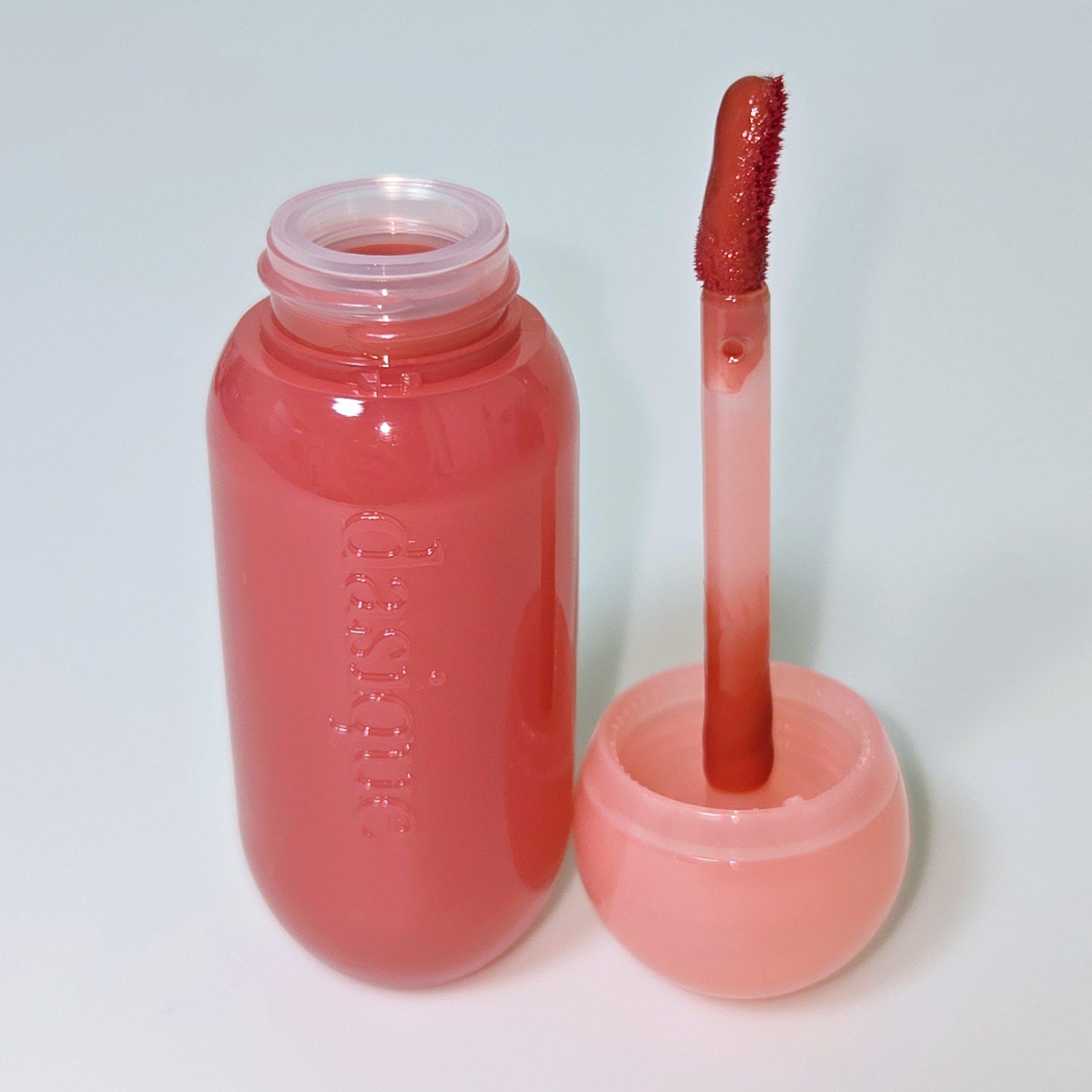 ジューシーデューイグロウティント/dasique/リップティントを使ったクチコミ（3枚目）