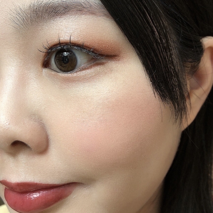 ドラマティックエッセンスクッション グロウ/マキアージュ/クッションファンデーションを使ったクチコミ（2枚目）