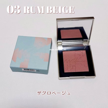 オールオーバーフェイスブラッシュ/TWO SLASH FOUR/パウダーチークを使ったクチコミ(5枚目)