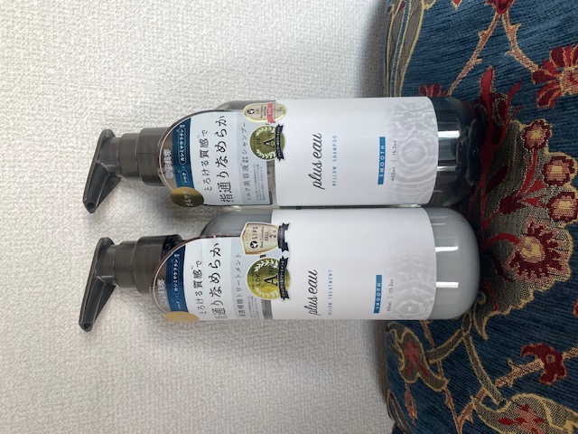 メロウシャンプー/メロウトリートメント/plus eau/市販シャンプーを使ったクチコミ（1枚目）