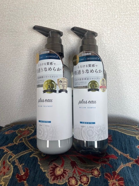 メロウシャンプー/メロウトリートメント/plus eau/市販シャンプーを使ったクチコミ(1枚目)