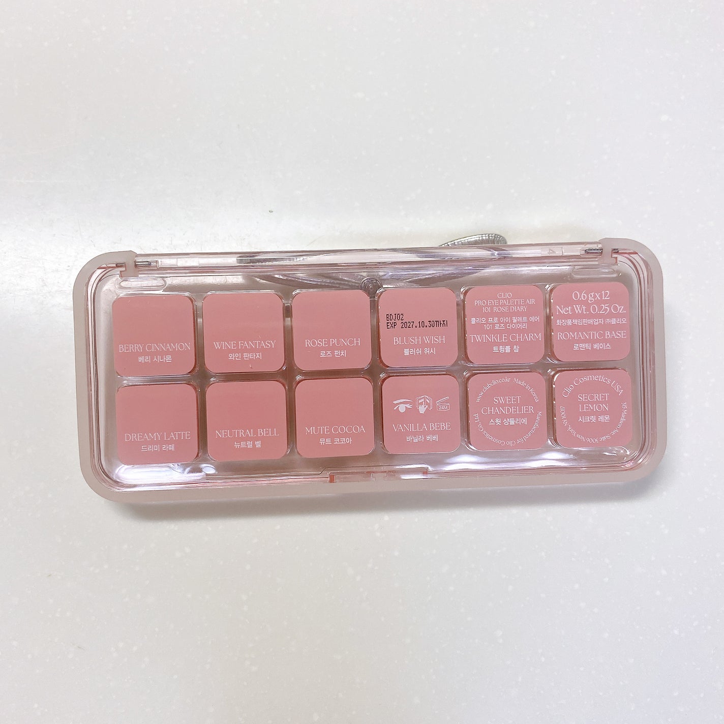 プロ アイ パレット エアー/CLIO/アイシャドウパレットを使ったクチコミ(3枚目)