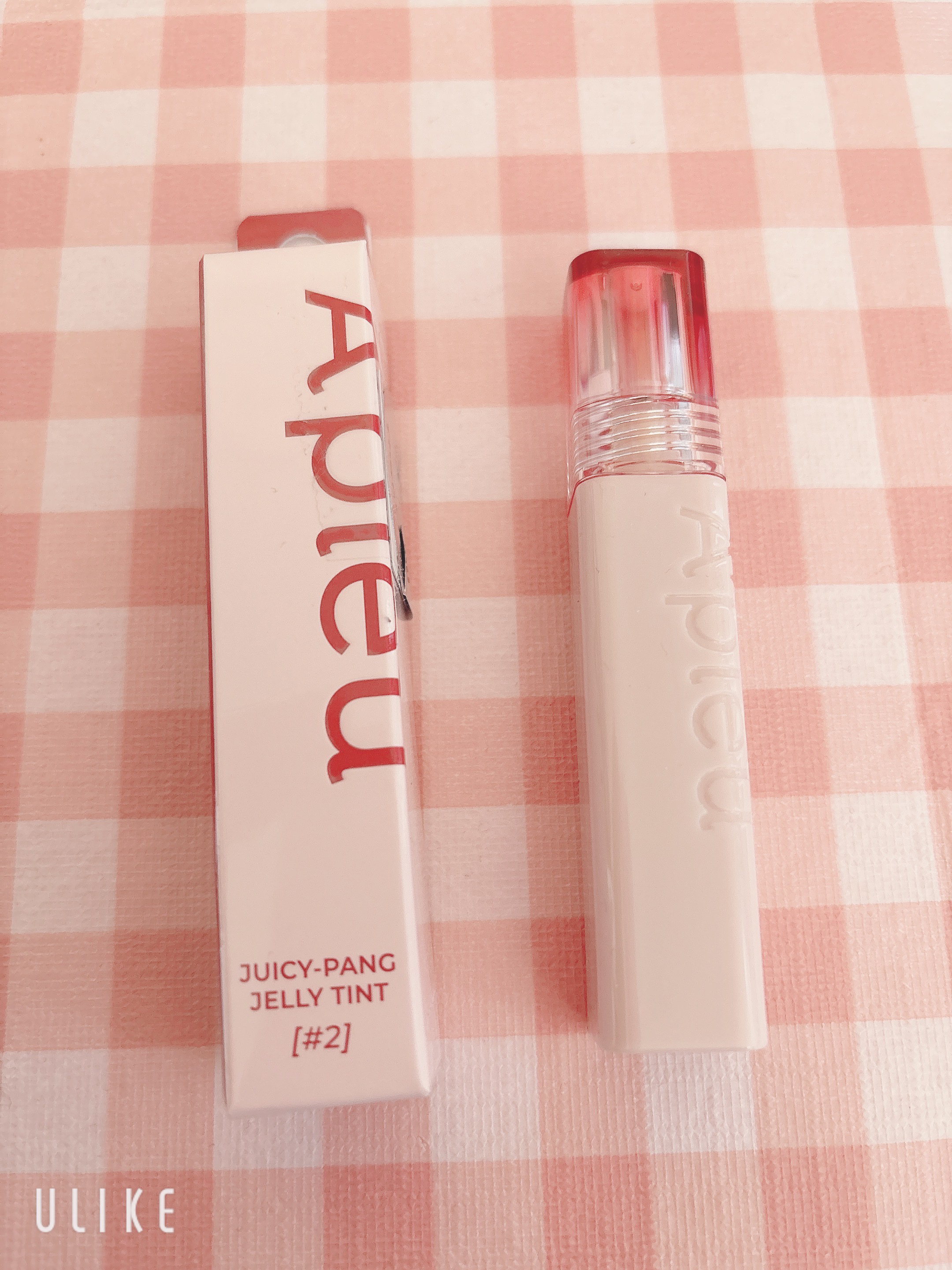 アピュー ジューシーパン ジェリーティント #2 グァバジェリー/A’pieu/リップティントを使ったクチコミ（1枚目）