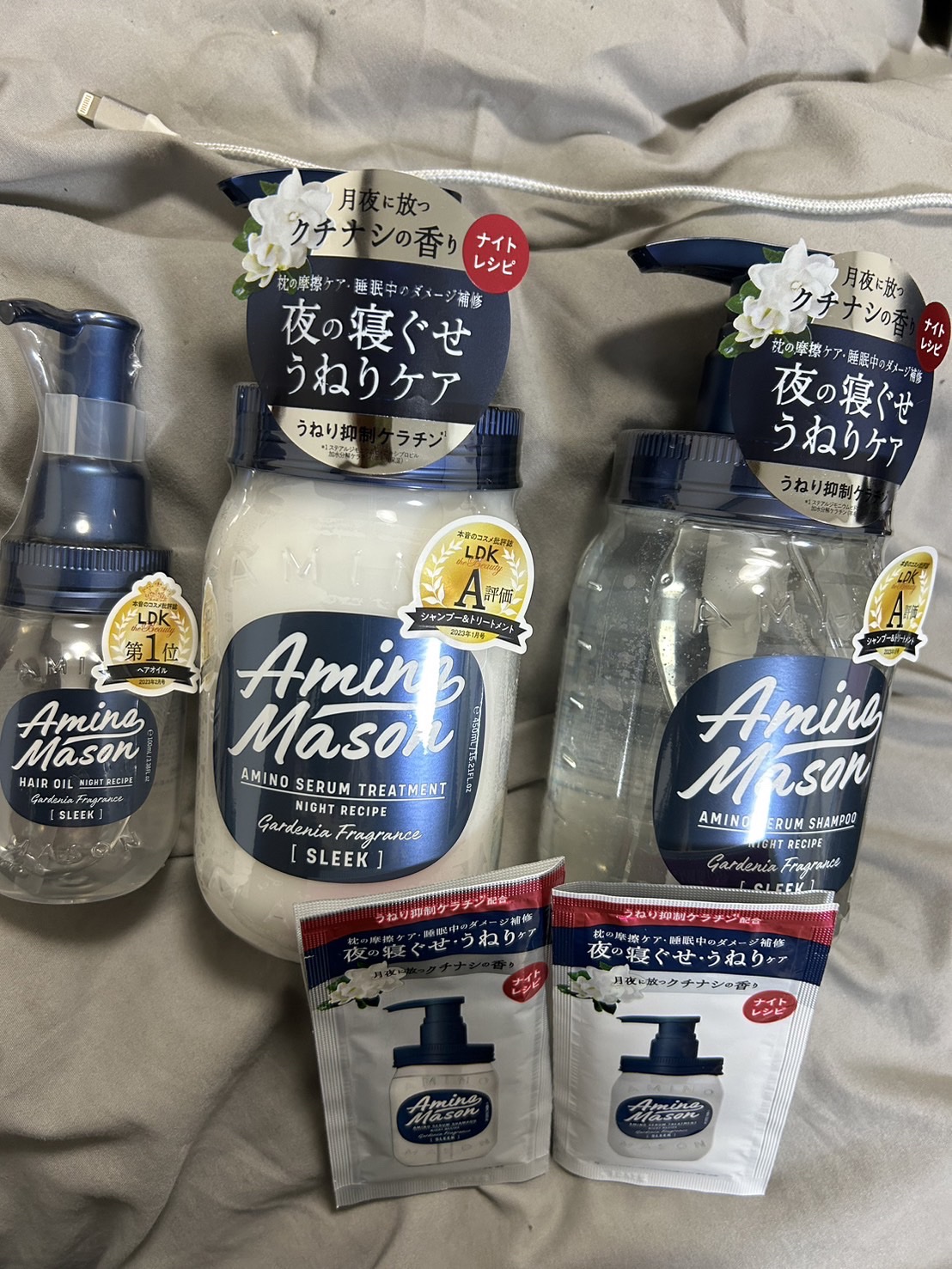 スリーク アミノセラム シャンプー／ヘアトリートメント/アミノメイソン/シャンプー・コンディショナーを使ったクチコミ（2枚目）