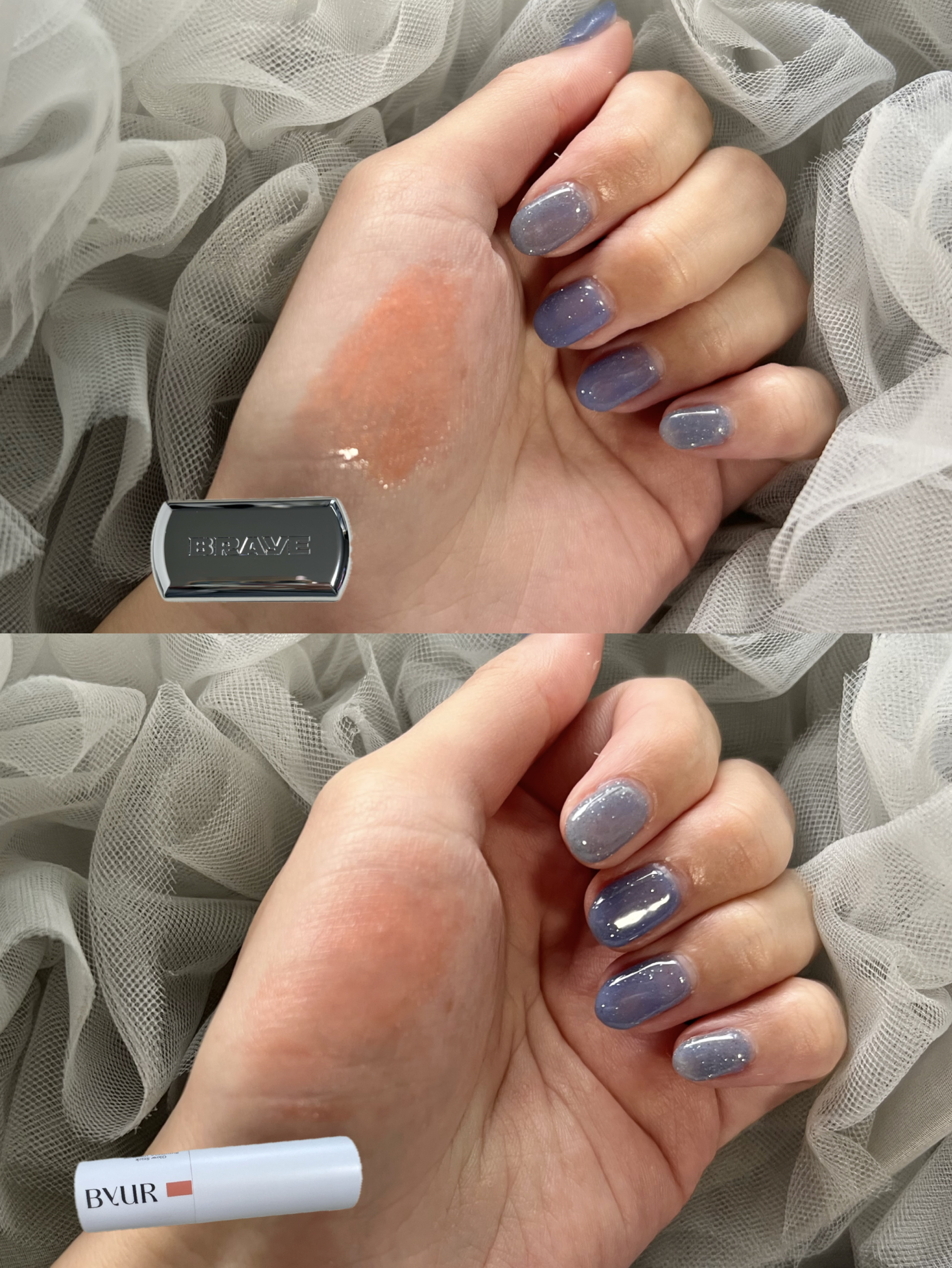 セラムフィット ボリューミング グロースティック/ByUR/ジェル・クリームチークを使ったクチコミ（2枚目）