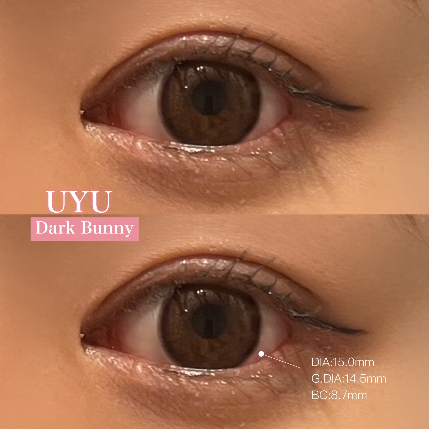 Uyu 1DAY/Uyu/ワンデー(1DAY)カラコンを使ったクチコミ(3枚目)