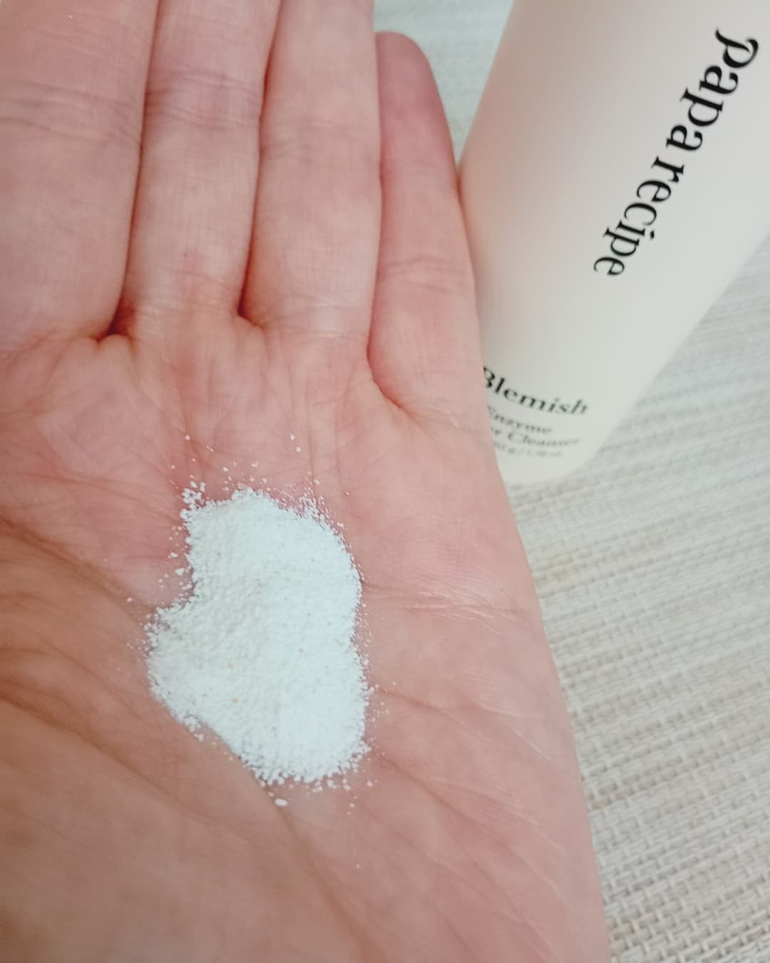 ブレミッシュ 酵素 洗顔パウダー/PAPA RECIPE/洗顔パウダーを使ったクチコミ(2枚目)