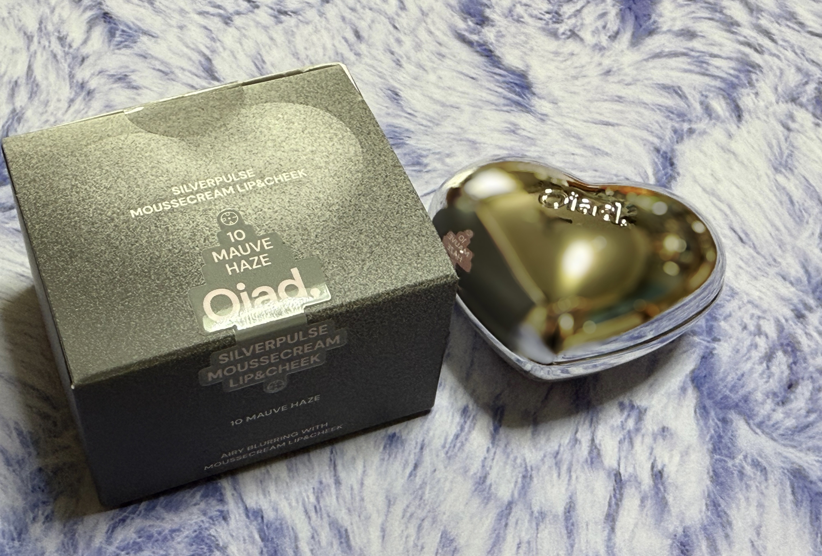 シルバーパース ムースクリーム リップ＆チーク 10 モーブヘイズ/oiad/ジェル・クリームチークを使ったクチコミ（1枚目）
