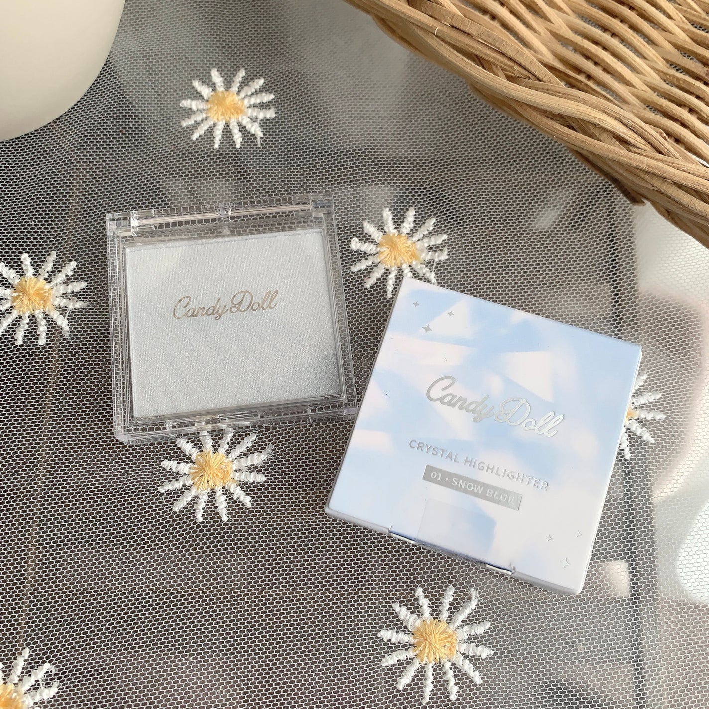 クリスタルハイライター/CandyDoll/パウダーハイライトを使ったクチコミ(9枚目)