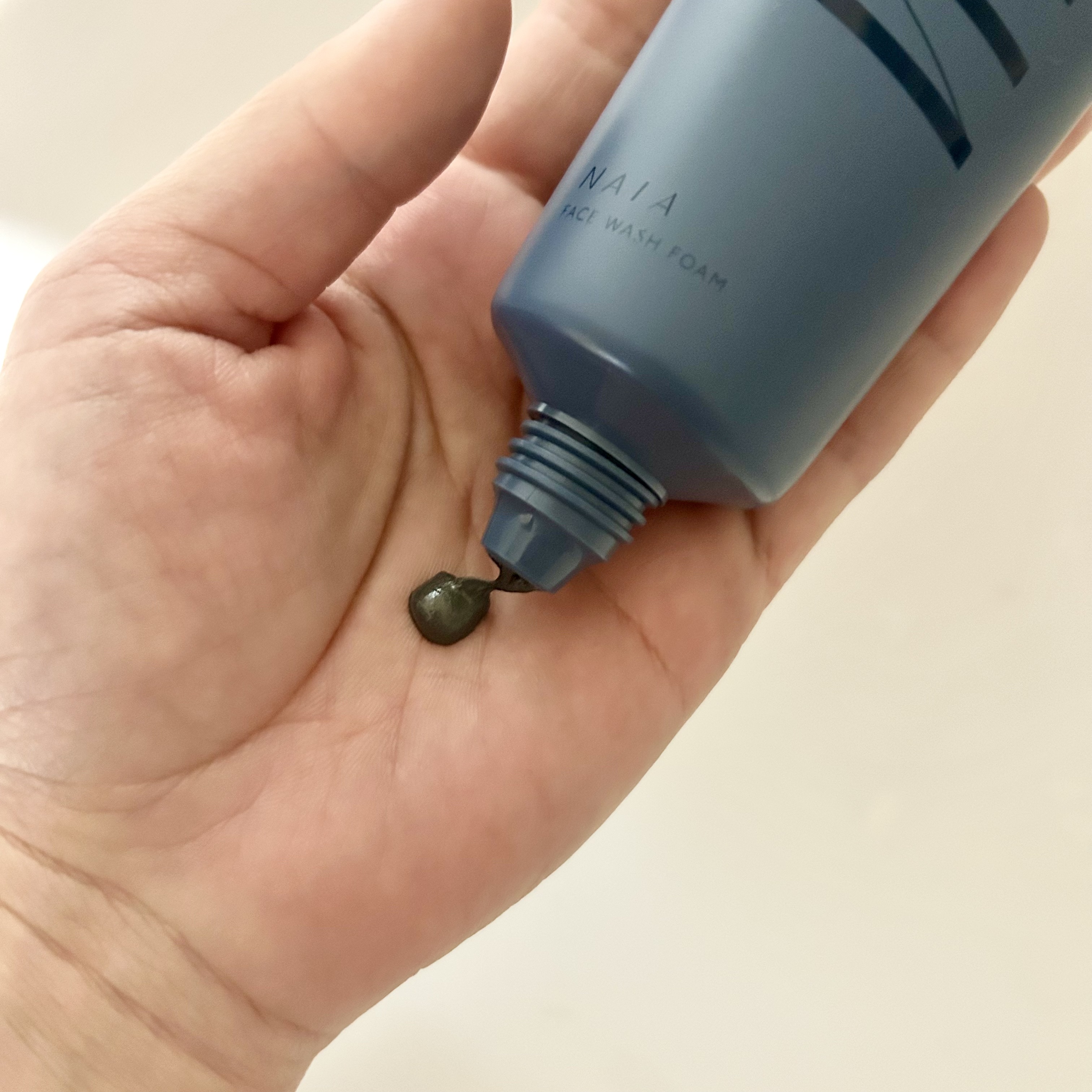 菊炭＆酒粕配合 洗顔フォーム/NAIA/洗顔フォームを使ったクチコミ（2枚目）