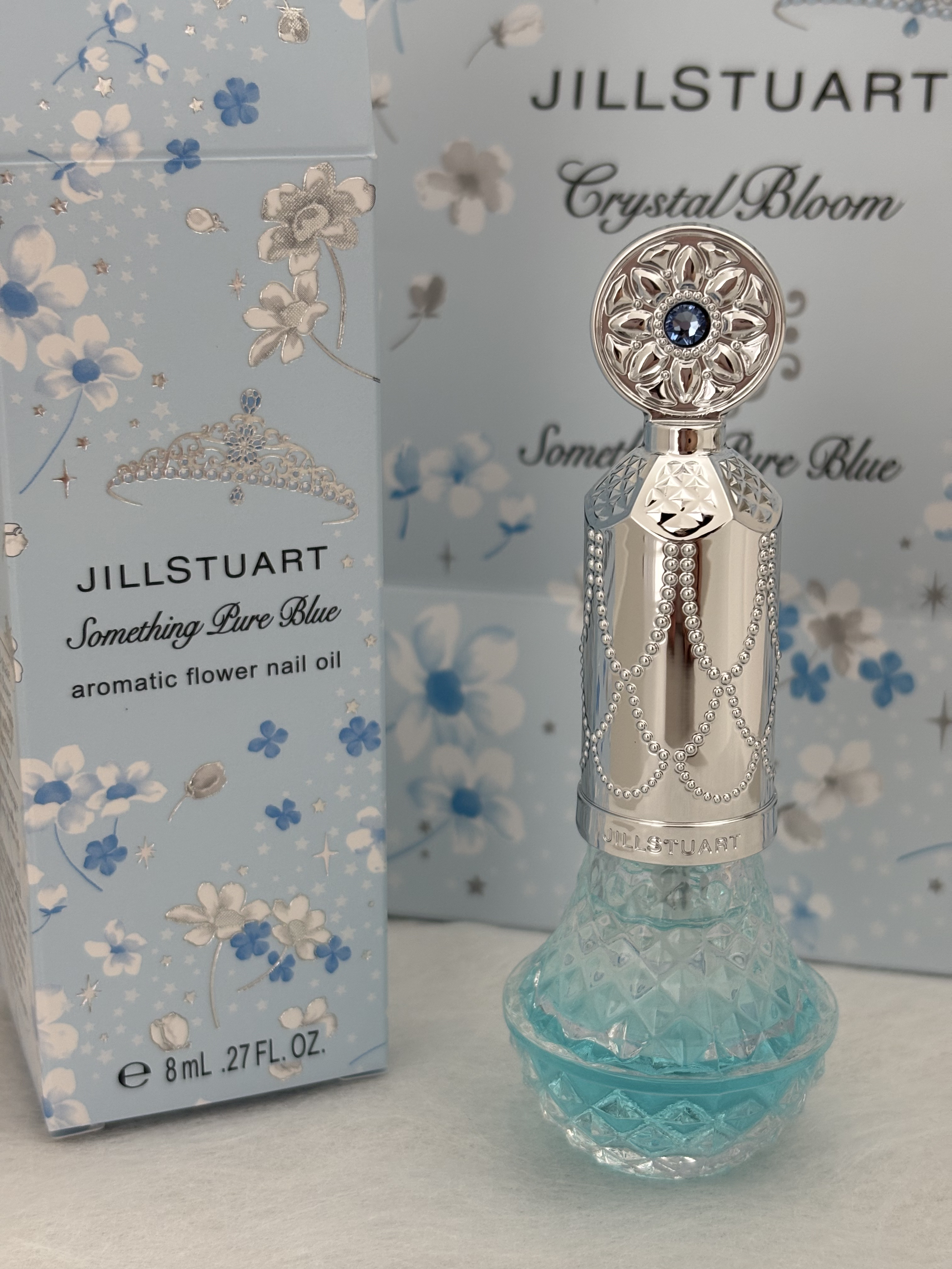 ジルスチュアート サムシングピュアブルー アロマティックフラワー ネイルオイル/JILL STUART/ネイルオイル・トリートメントを使ったクチコミ（1枚目）