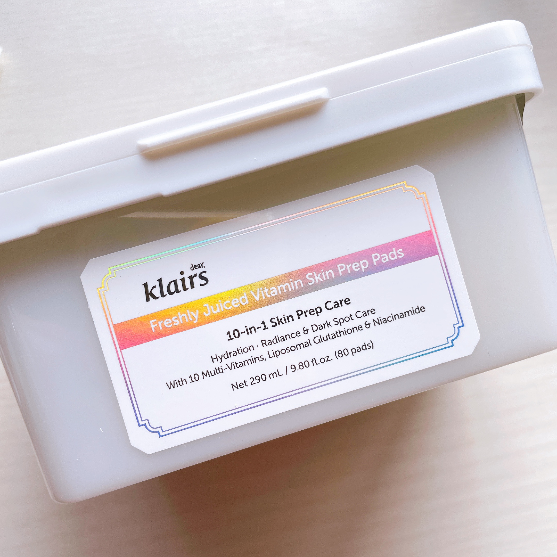 ビタグル10マスク/Klairs/シートマスク・パックを使ったクチコミ（1枚目）