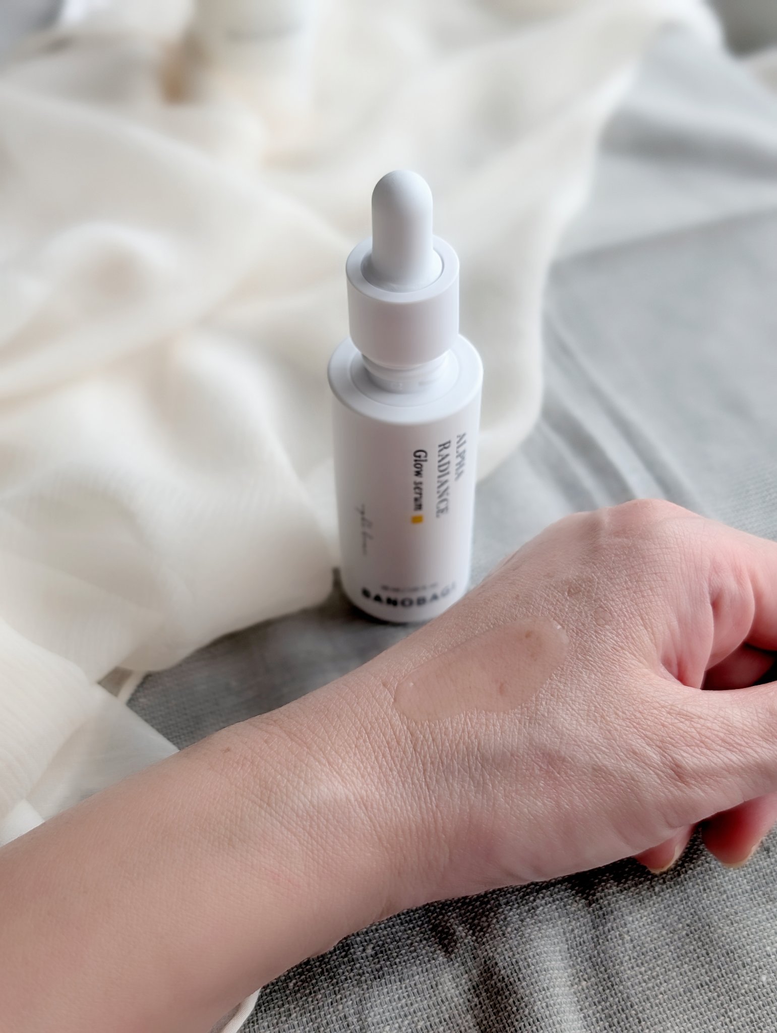 アルファラディアンスグローセラム/BANOBAGI/美容液を使ったクチコミ（2枚目）