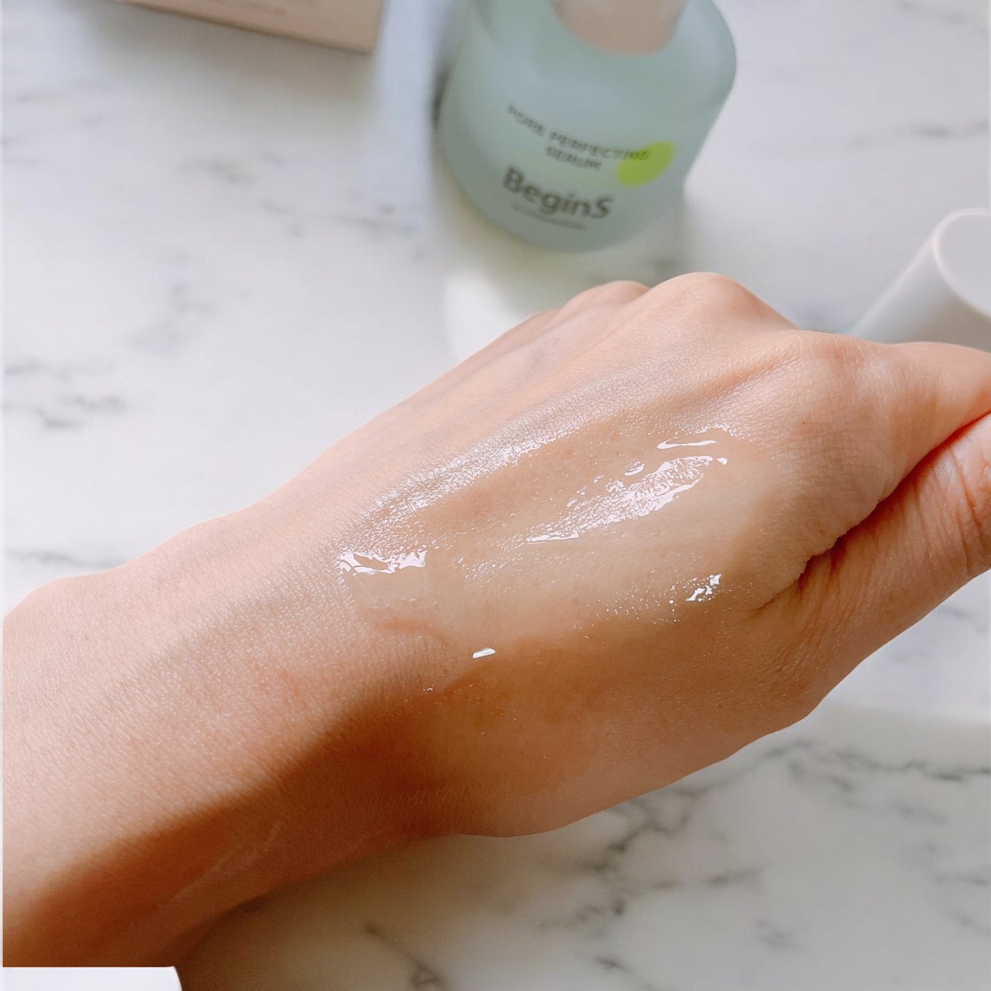 Pore Perfecting Serum/BeginS by JUNGSAEMMOOL/美容液を使ったクチコミ(3枚目)