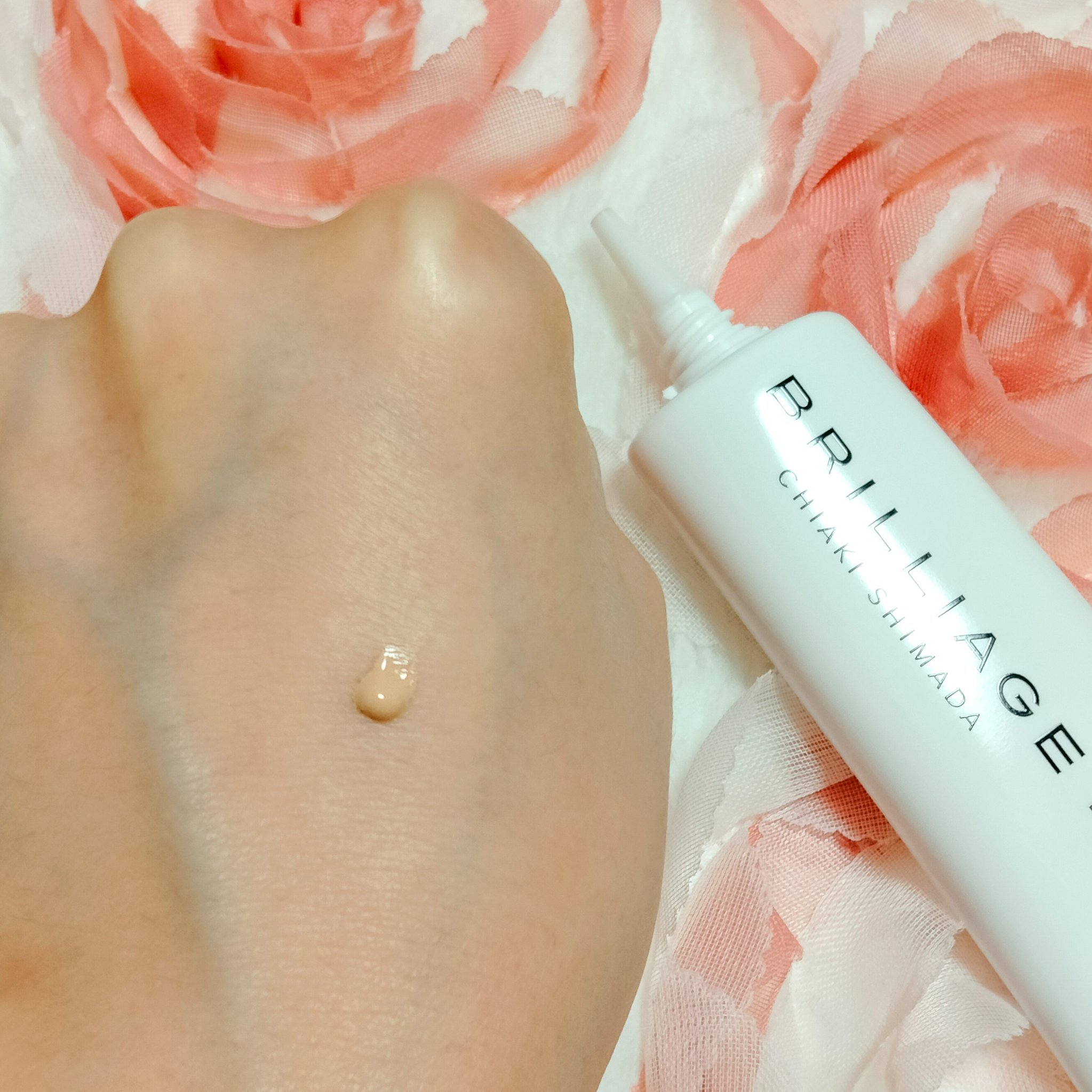 セッティング　リキッドファンデーション　セラム/ブリリアージュ/リキッドファンデーションを使ったクチコミ（2枚目）