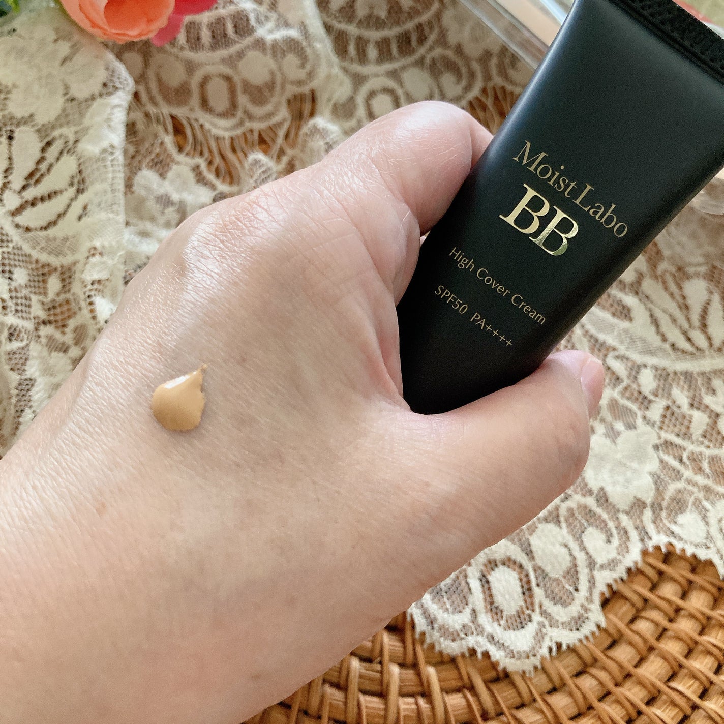モイストラボ ハイカバー薬用美白BBクリーム/Moist Labo/BBクリームを使ったクチコミ(3枚目)