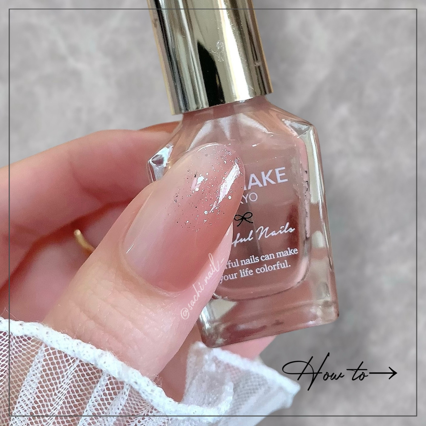 カラフルネイルズ/キャンメイク/マニキュアを使ったクチコミ（2枚目）