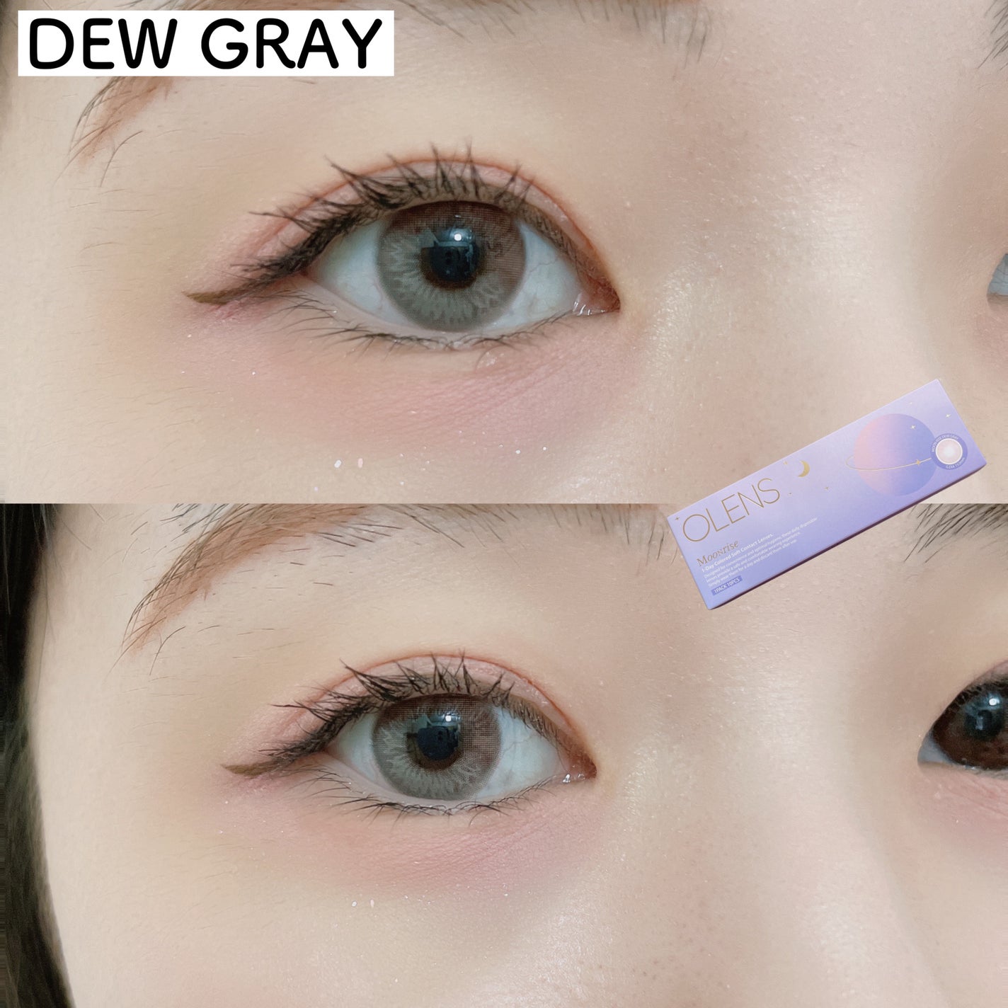 ムーンライズデュー/OLENS/1ヶ月(1MONTH)カラコンを使ったクチコミ(6枚目)