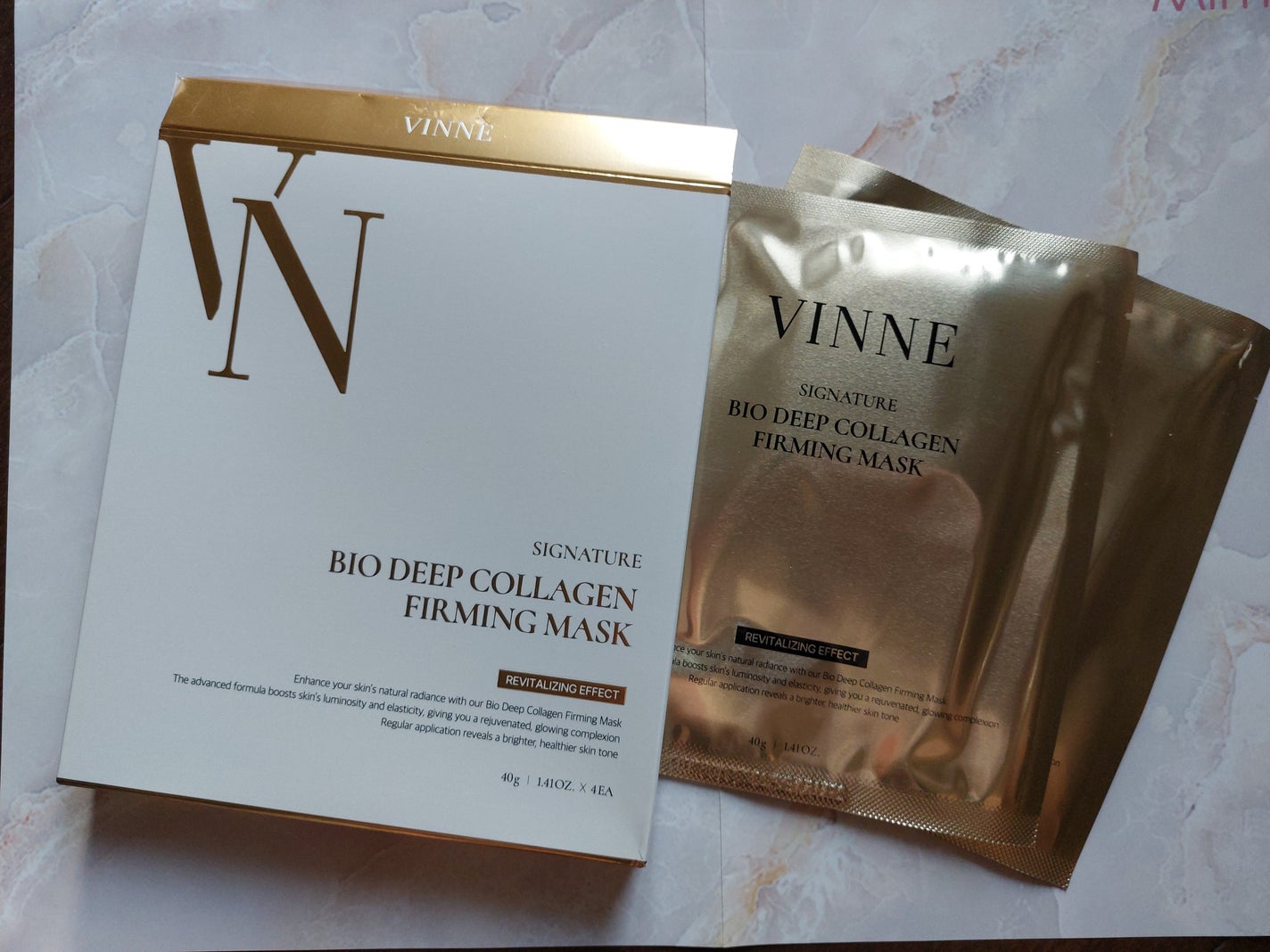 シグニチャーバイオディープコラーゲンファーミングマスク/VINNE /シートマスク・パックを使ったクチコミ(4枚目)