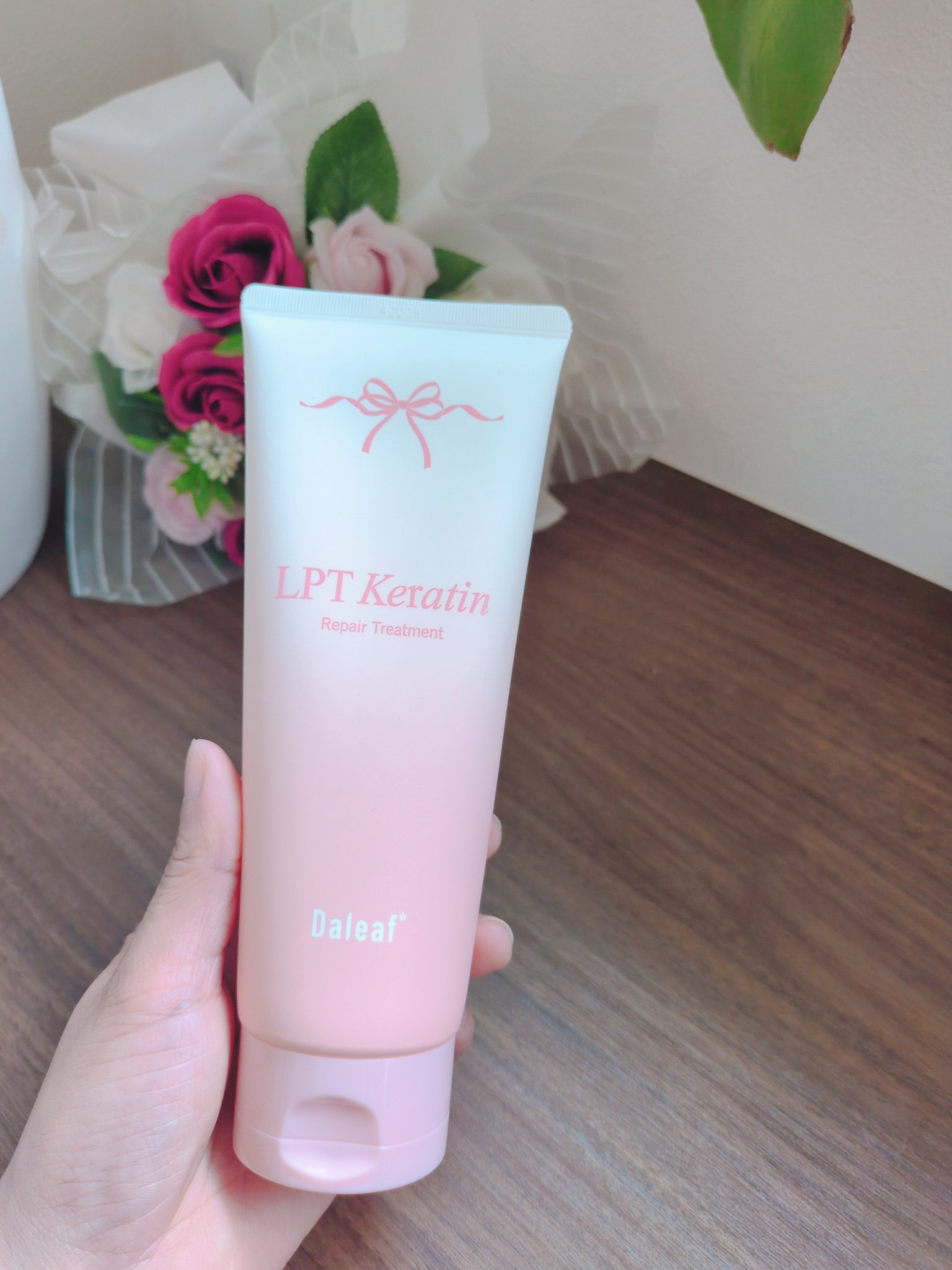LPTケラチンリペアトリートメント/Daleaf/洗い流すヘアトリートメントを使ったクチコミ（2枚目）
