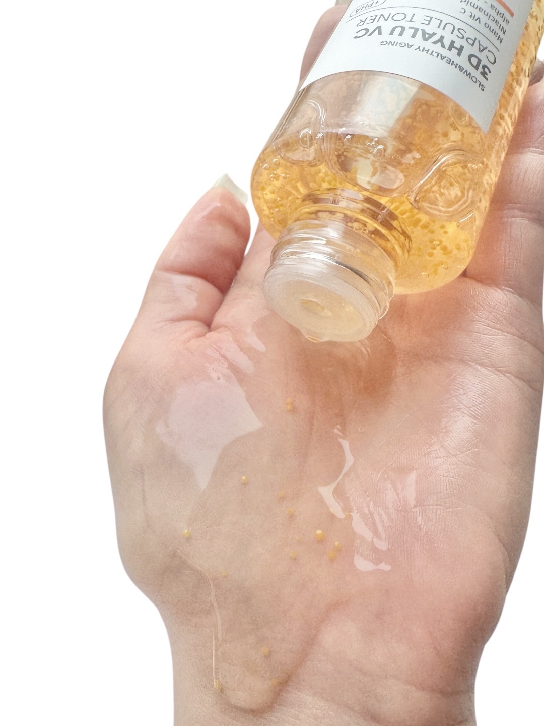 3DヒアルVC カプセルトナー/TARAJU/化粧水を使ったクチコミ（2枚目）