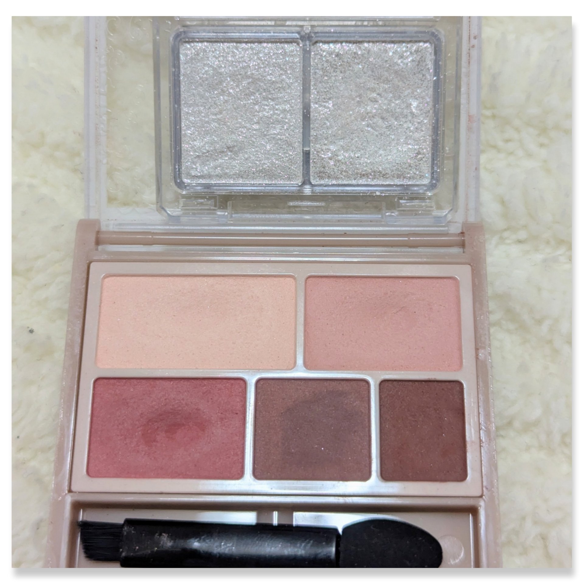 ジュエリーシャドウベール/キャンメイク/アイシャドウパレットを使ったクチコミ（3枚目）