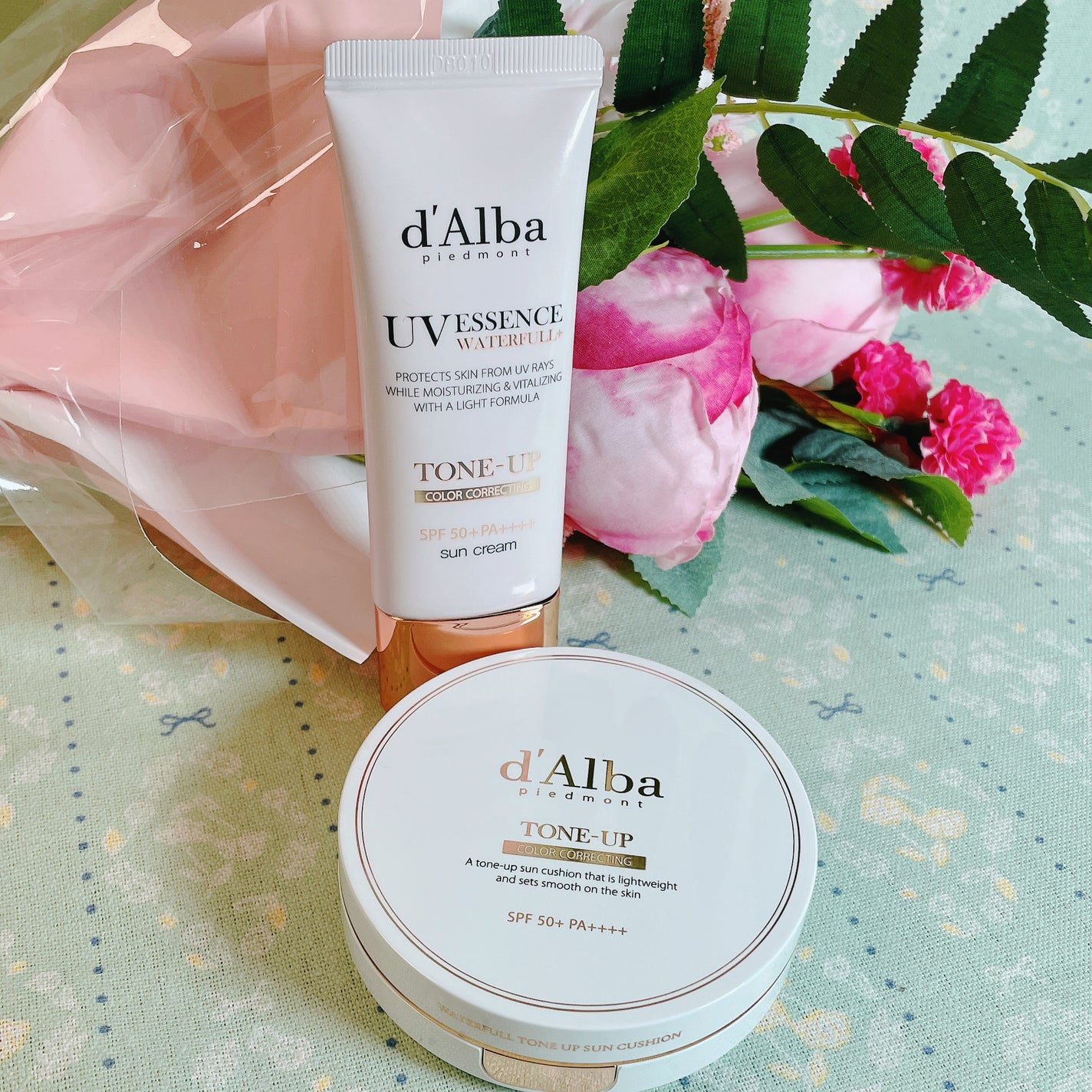 ウォータフルトーンアップサンクリーム/ダルバ/日焼け止めクリームを使ったクチコミ(3枚目)