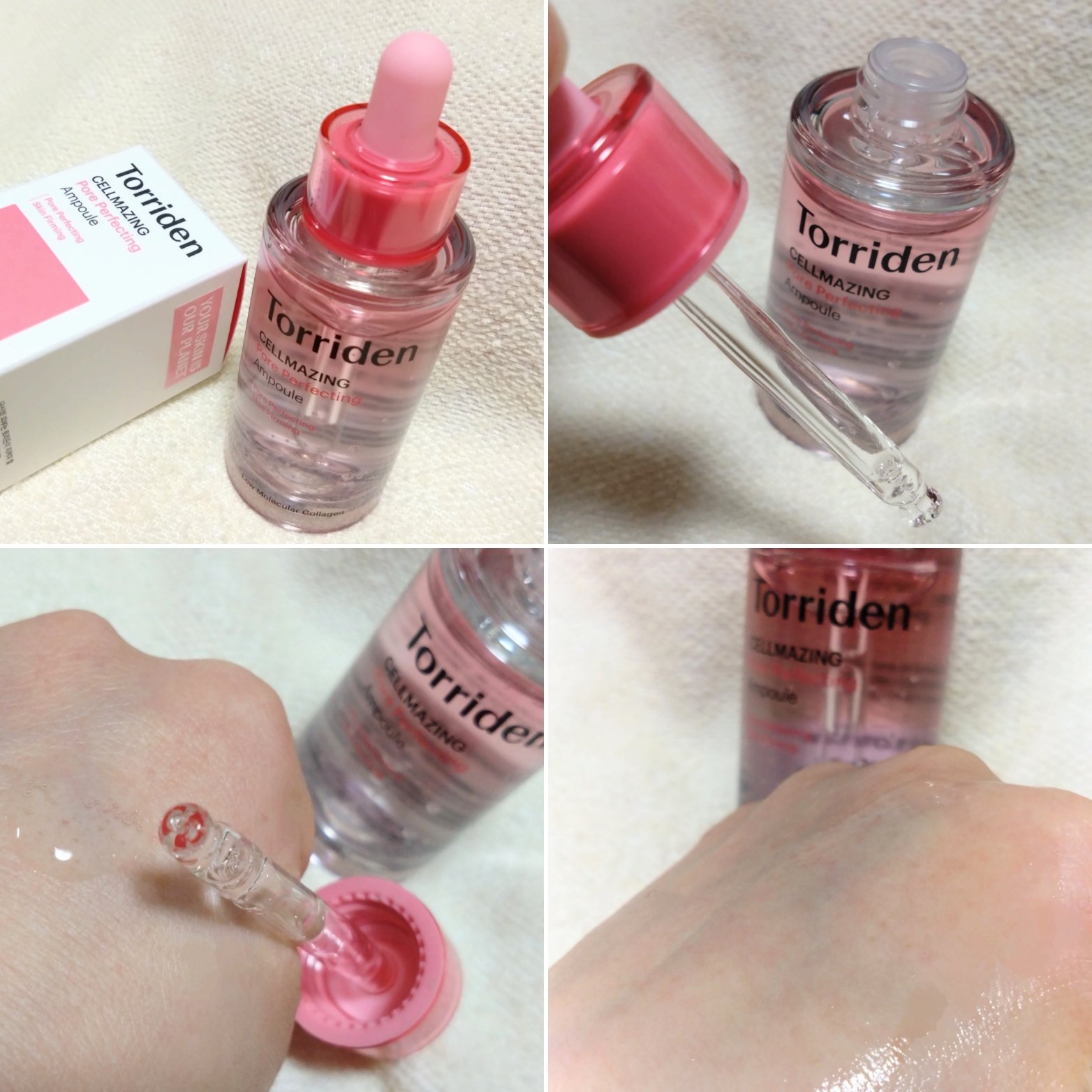 セルメイジング コラーゲン ポア パーフェクティング アンプル/Torriden/美容液を使ったクチコミ（3枚目）