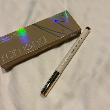 トゥインクルペンライナー #02 ゴールデンウェーブ/rom&nd/リキッドアイライナーの画像