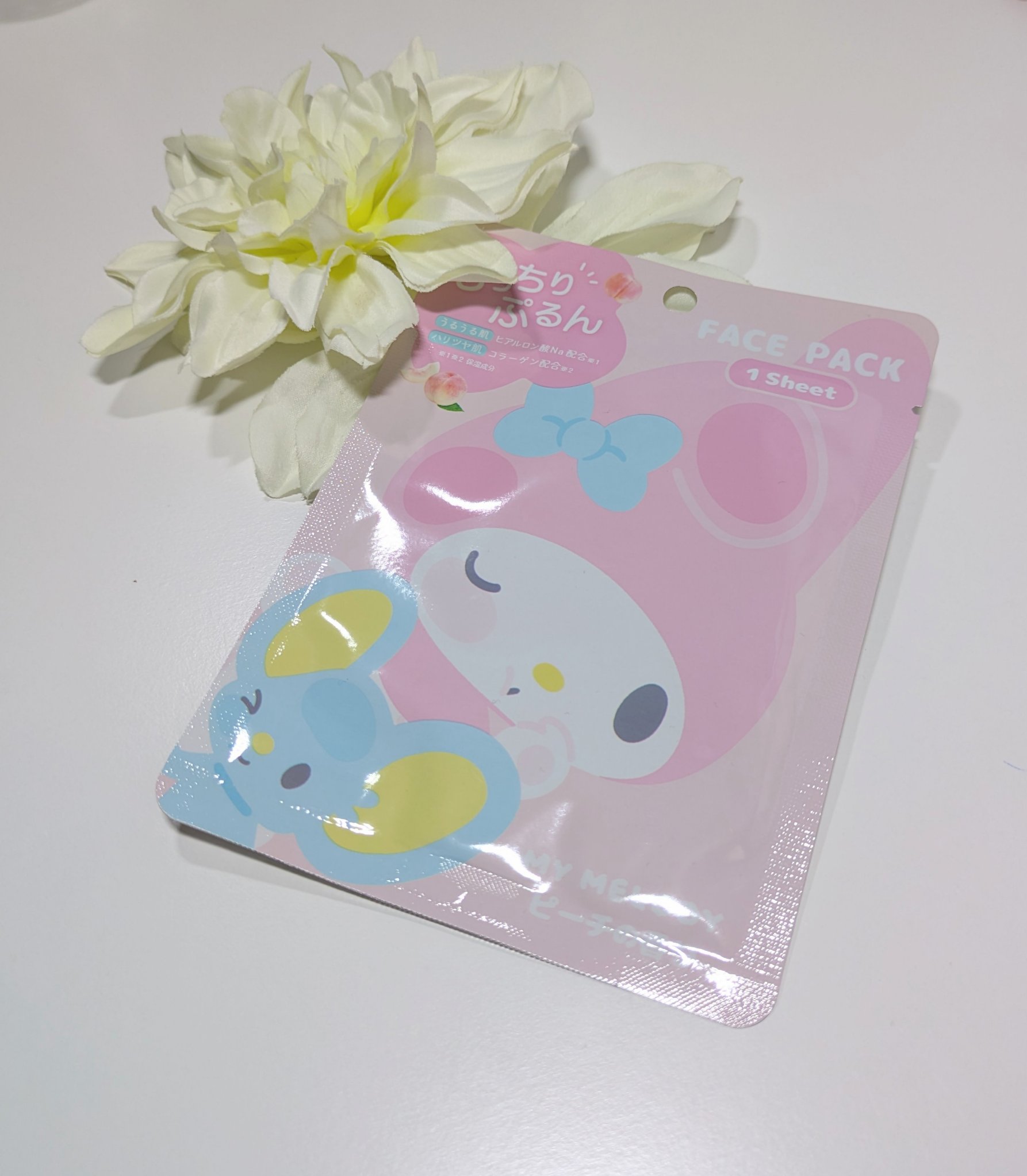 サンリオキャラクターズ フェイスパック/サンリオ/シートマスク・パックを使ったクチコミ（1枚目）