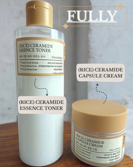 米セラミドカプセルクリーム/FULLY/フェイスクリームを使ったクチコミ(1枚目)