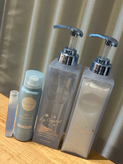 プルント ディープリペア ペアセット アイシークリスタル/Purunt./シャンプー・コンディショナーを使ったクチコミ(5枚目)