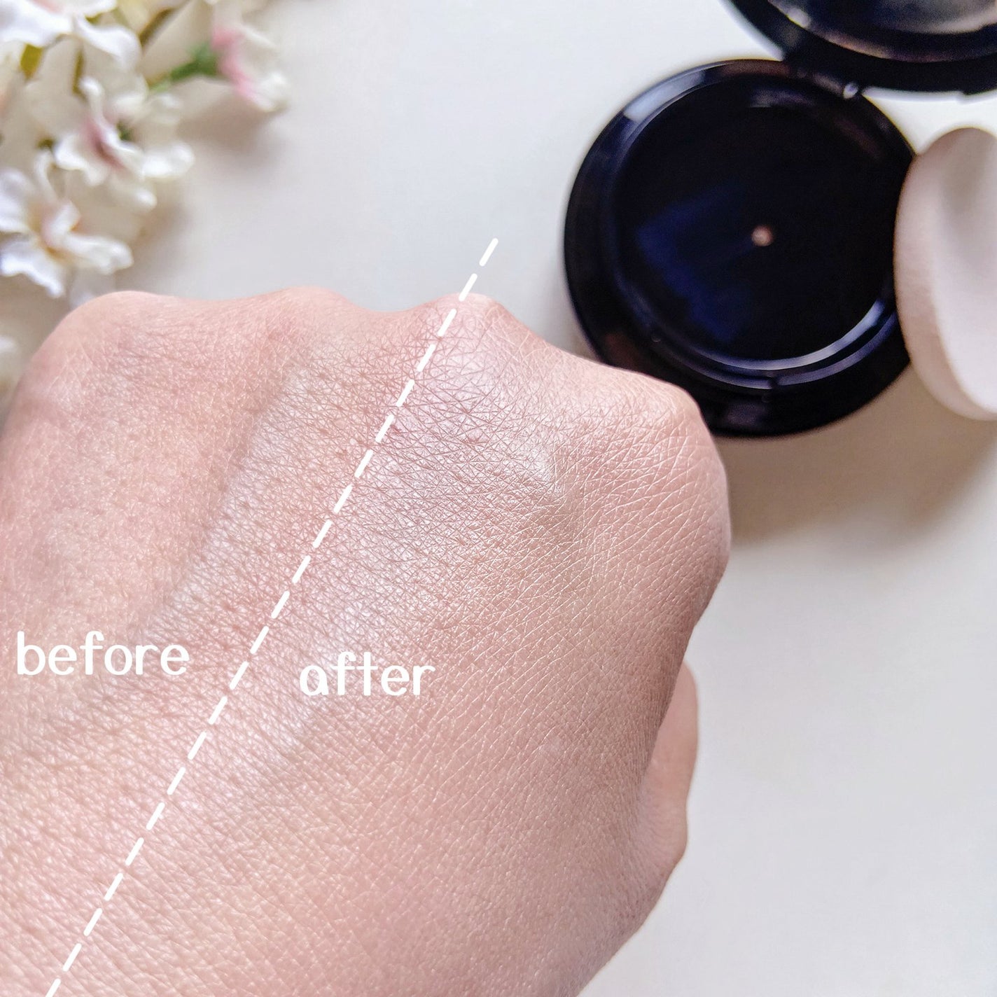 ミネラルリキッドリー ファンデーション SPF22 PA++/MiMC/リキッドファンデーションを使ったクチコミ(5枚目)