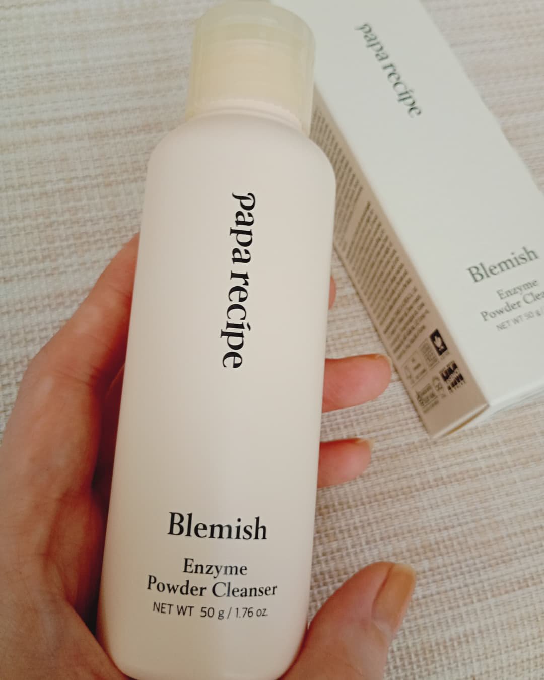 ブレミッシュ 酵素 洗顔パウダー/PAPA RECIPE/洗顔パウダーを使ったクチコミ（1枚目）