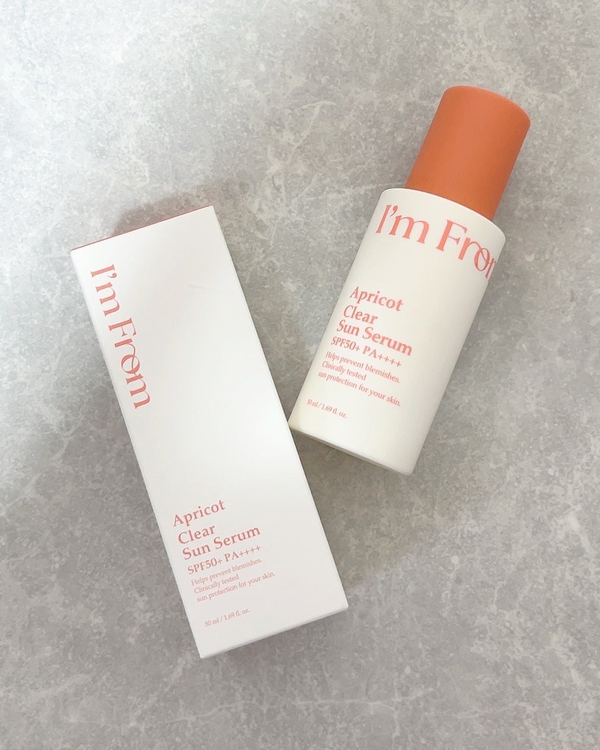 アプリコットクリアサンセラム/I'm from/日焼け止めローションを使ったクチコミ(1枚目)