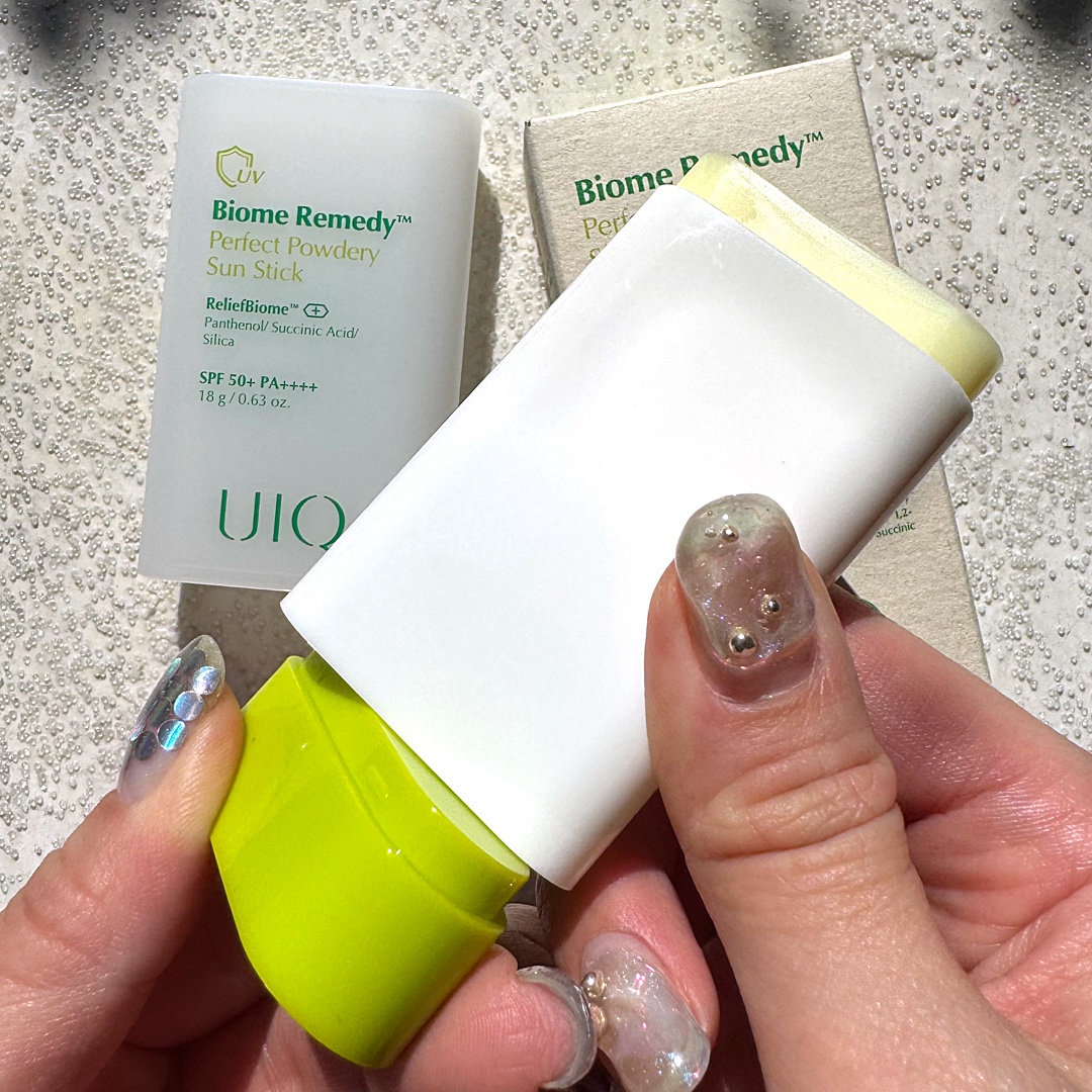 バイオームパーフェクトさらさらUVスティック/UIQ/日焼け止めスティックを使ったクチコミ（2枚目）