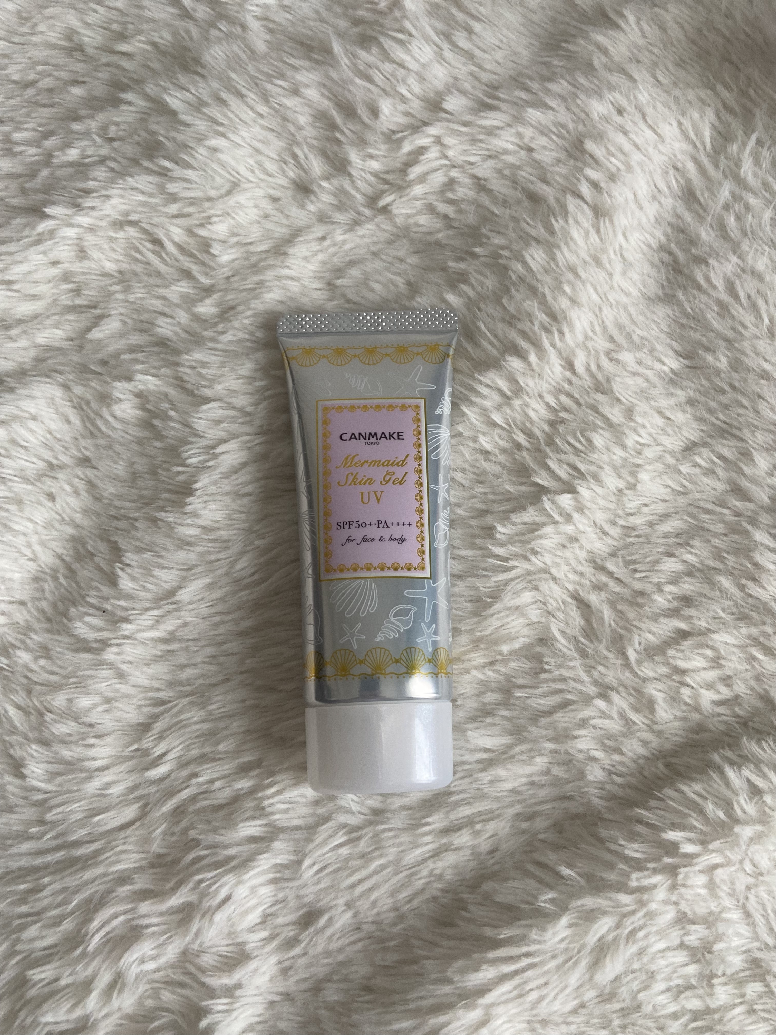 マーメイドスキンジェルUV/キャンメイク/日焼け止めジェルを使ったクチコミ（1枚目）