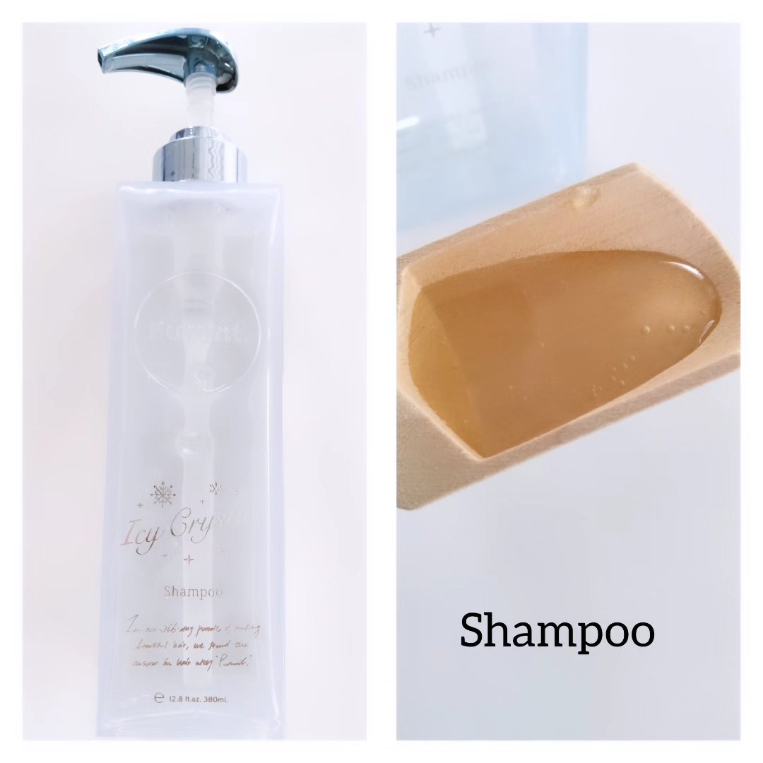 プルント　ディープリペア　ペアセット　アイシークリスタル/Purunt./シャンプー・コンディショナーを使ったクチコミ（3枚目）