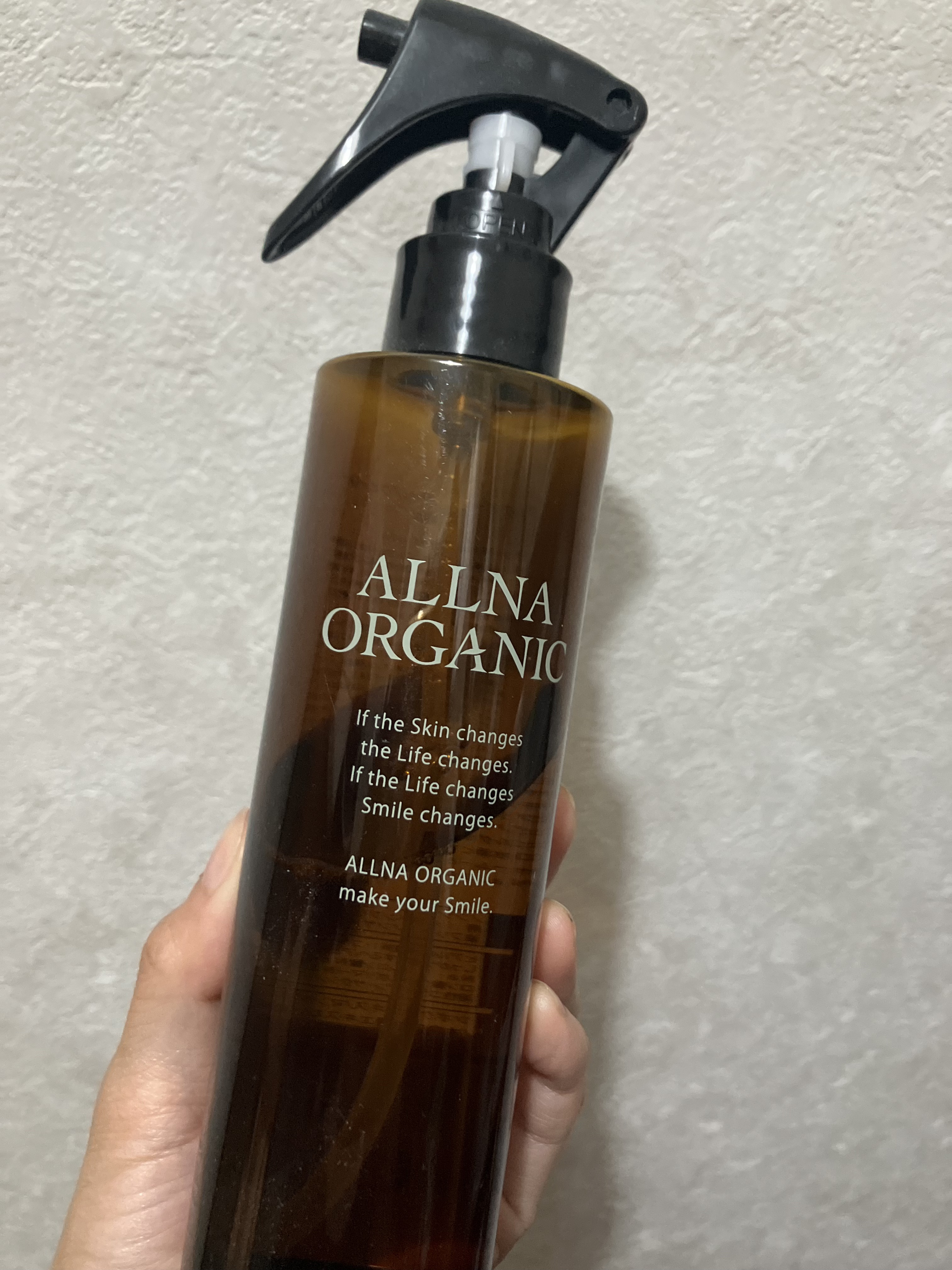 ヘアウォーター/ALLNA ORGANIC/ヘアミストを使ったクチコミ（1枚目）