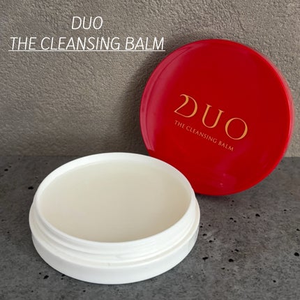 DUO デュオ ザ クレンジングバーム ホットaのクチコミ「DUO
THE CLEANSING BALM
ローズのいい香りを楽しみながら
メイク落としで.....」(1枚目)